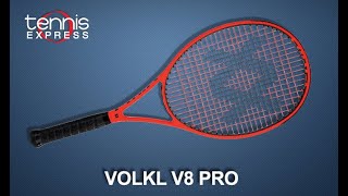 Volkl V8 PRO Tennis Racquet Review | Tennis Express - YouTube