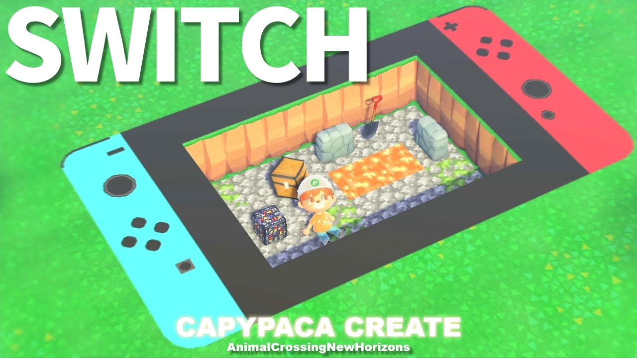 あつ森】あつ森の世界でニンテンドースイッチを作る【マインクラフト