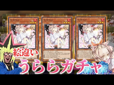 絵違い灰流うららを3枚狙う闇のガチャに挑む決闘者【遊戯王マスター