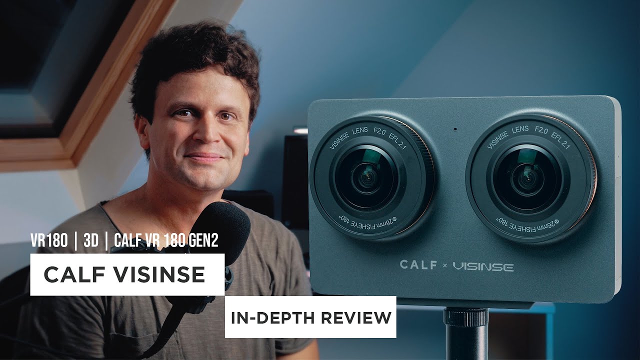 CALF VISINSE 3D VR 180 Camera In-Depth Review: The 2nd generation
