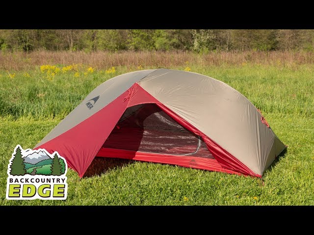MSR Carbon Reflex 2 3-Season Backpacking Tent - YouTube