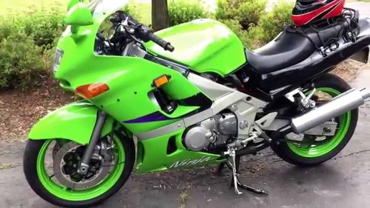 1996 Kawasaki Ninja ZX600E - YouTube