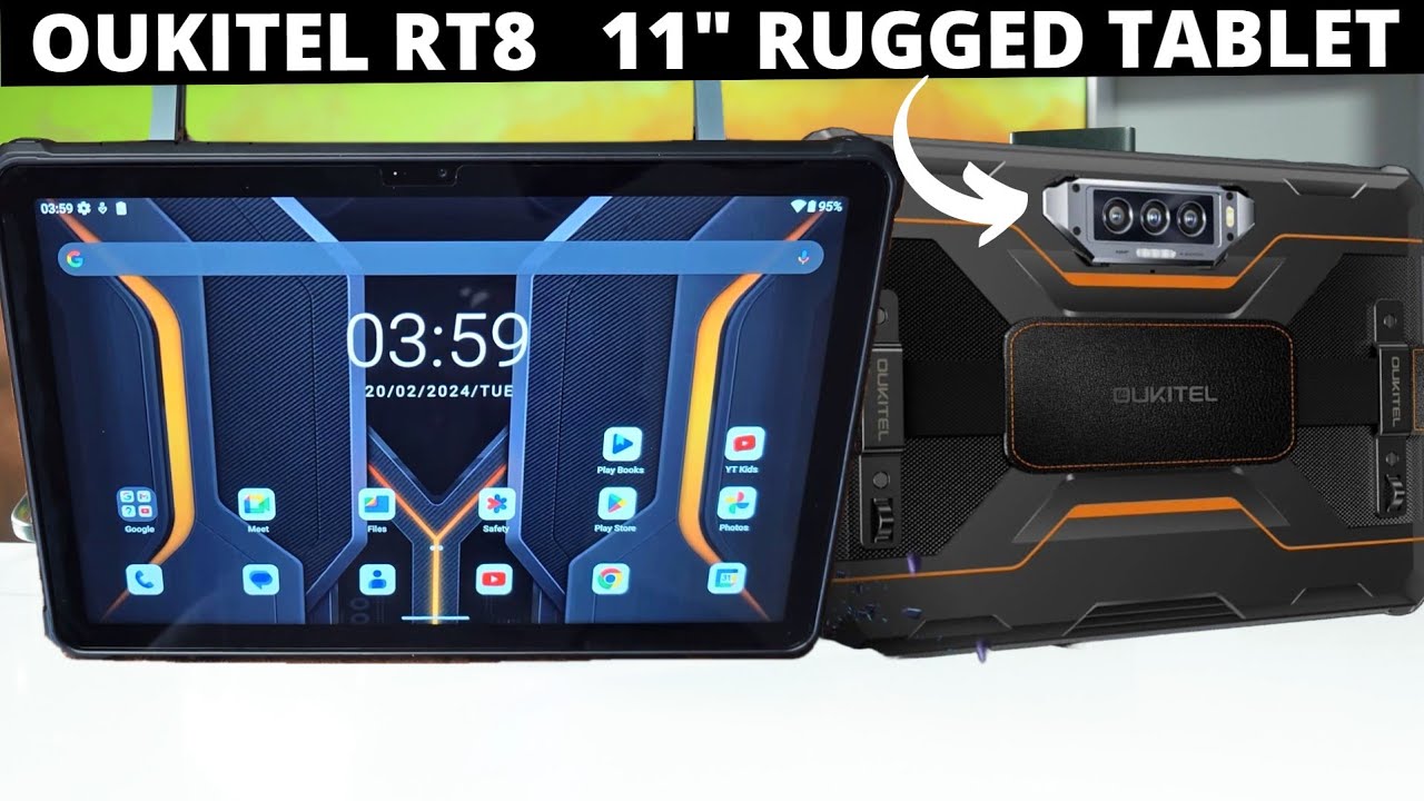 Oukitel RT8 PREVIEW: Unbreakable Tablet with 20000mAh Battery