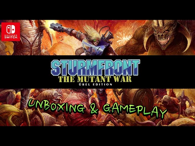 STURMFRONT THE MUTANT WAR UNBOXING & GAMEPLAY - ESPAÑOL - PRIMERAS