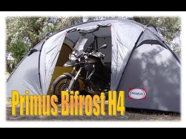 Motorcycle Tent - Primus Bifrost H4 - YouTube