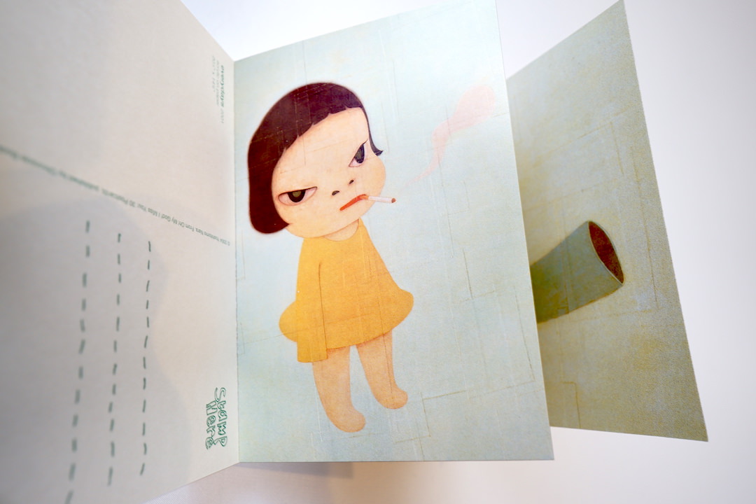 1枚50円計算】奈良美智のポストカードが安い！「Oh! My God! I Miss