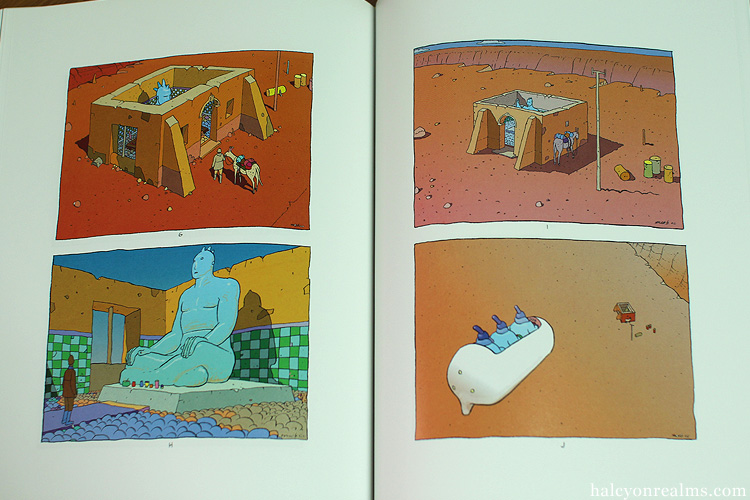 Le Monde d'Edena - Moebius Graphic Novel Book Review - Halcyon