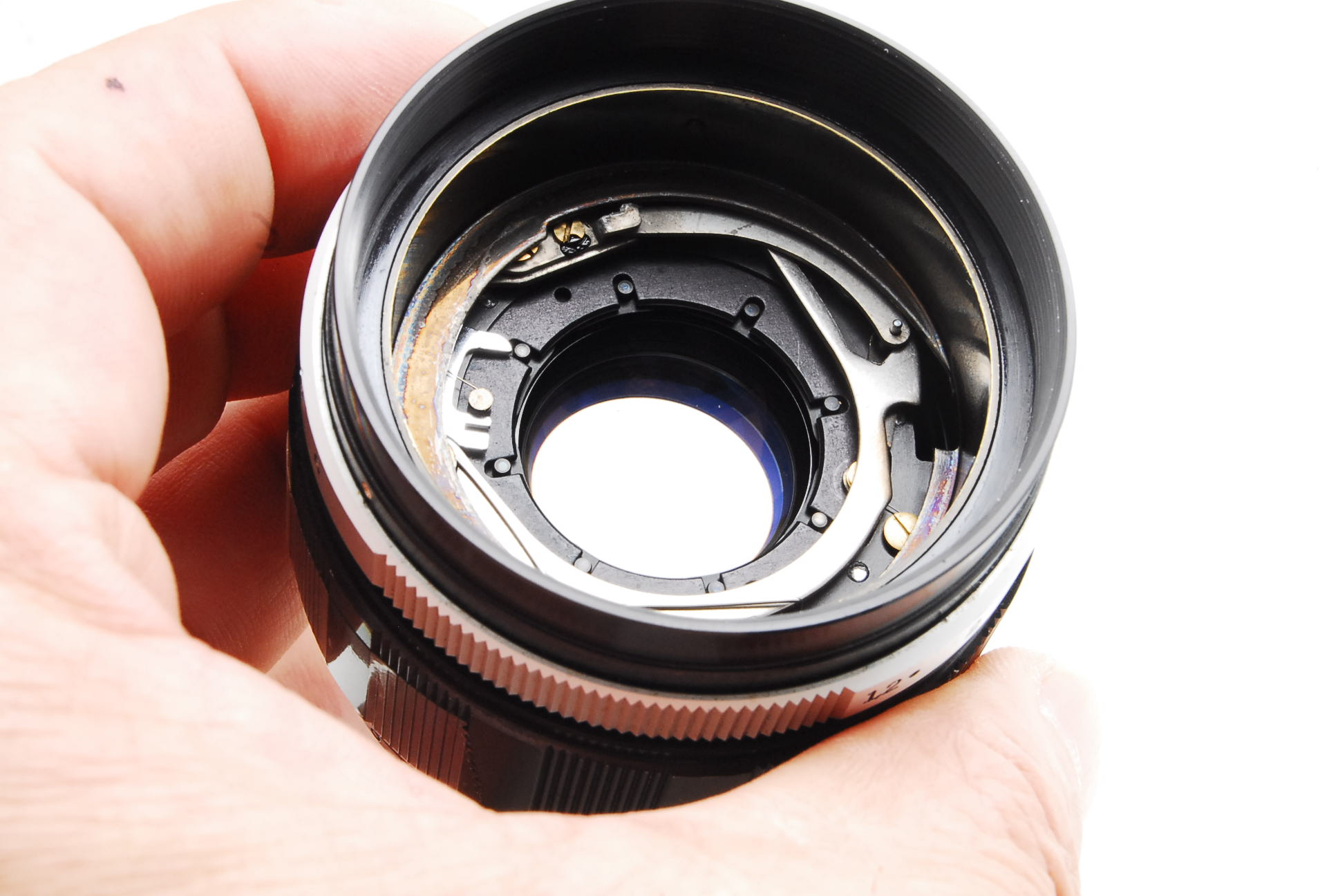 Olympus H.Zuiko Auto-S 42mm F1.2 修理記録 – レンズ修理なら日本