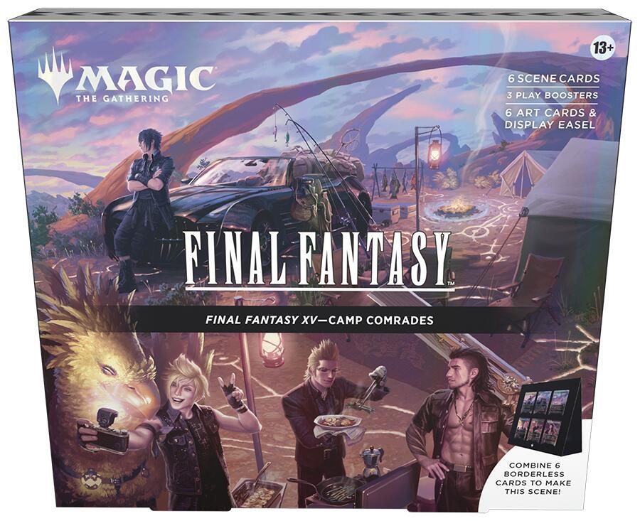 Magic the Gathering Final Fantasy Scene Box Complete Set - All 4