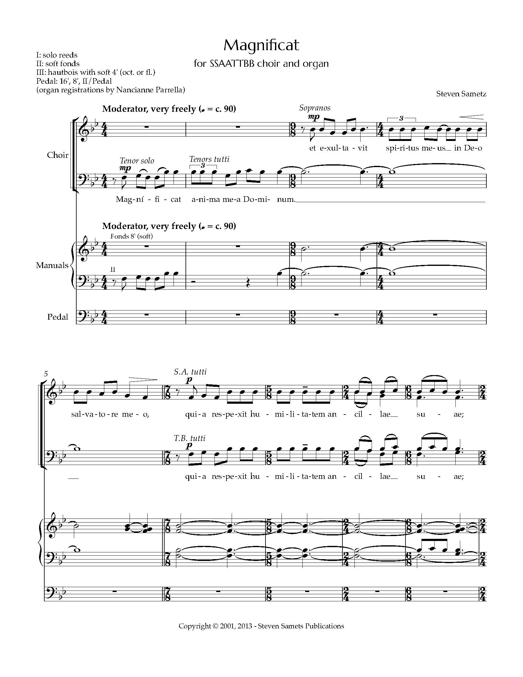 Magnificat by Steven Sametz - The New NoteNova