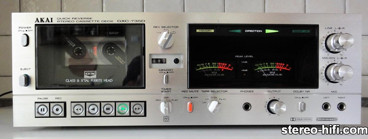 Akai GXC-735D - stereo-hifi