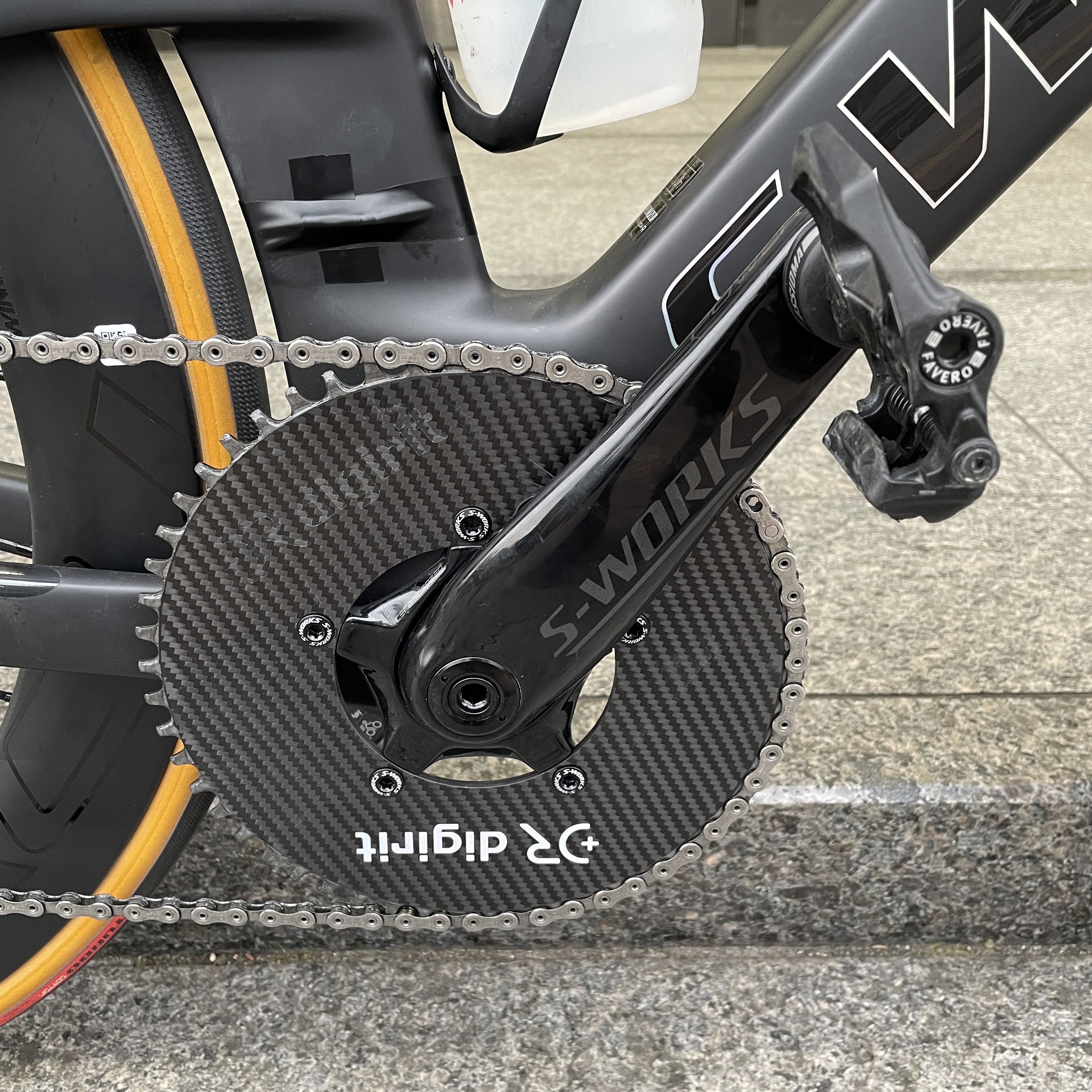 Digiritカーボンチェーンリング - RX Group