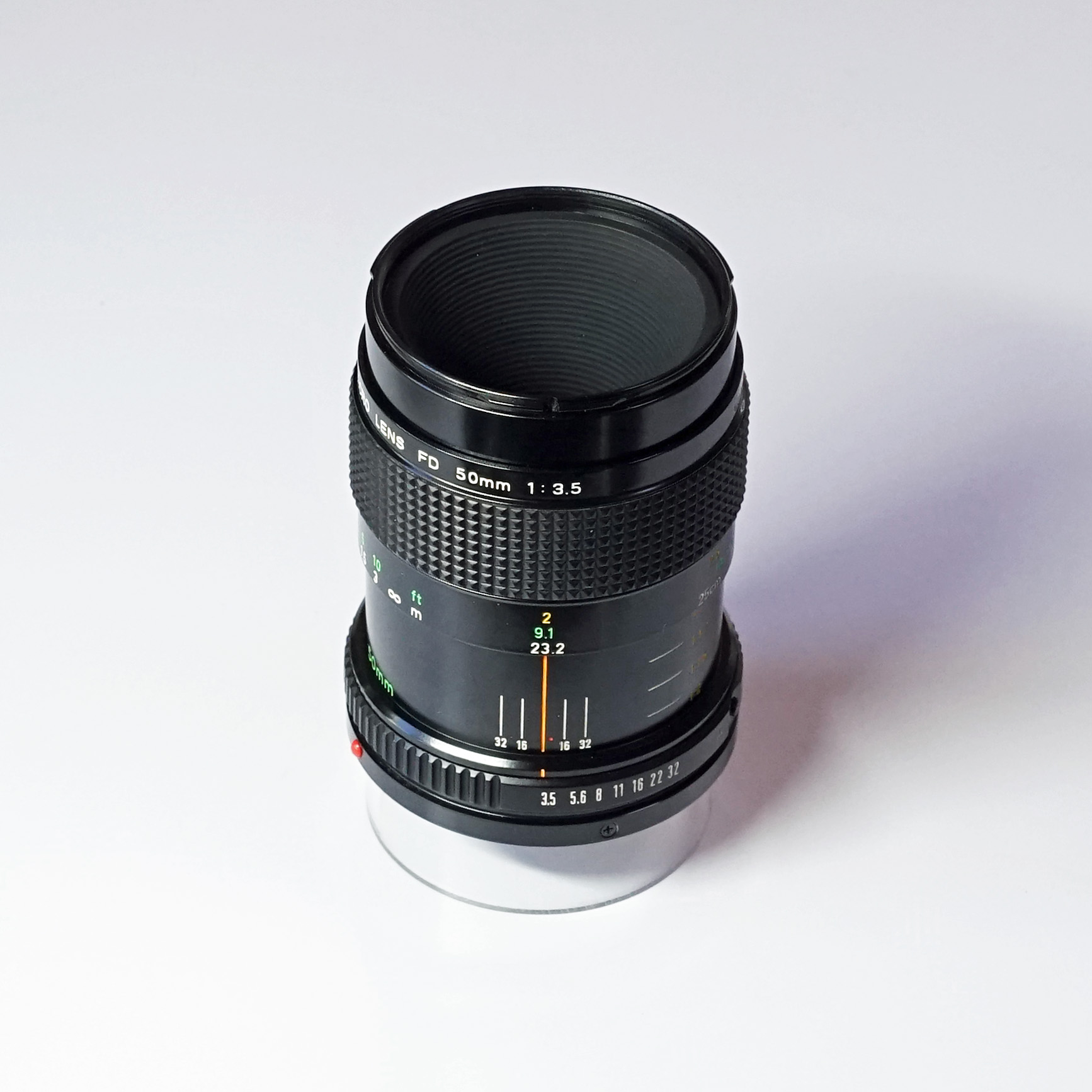 CANON MACRO New FD 50mm F3.5 ¥4,800（中古 FL・FD・NFDマウント
