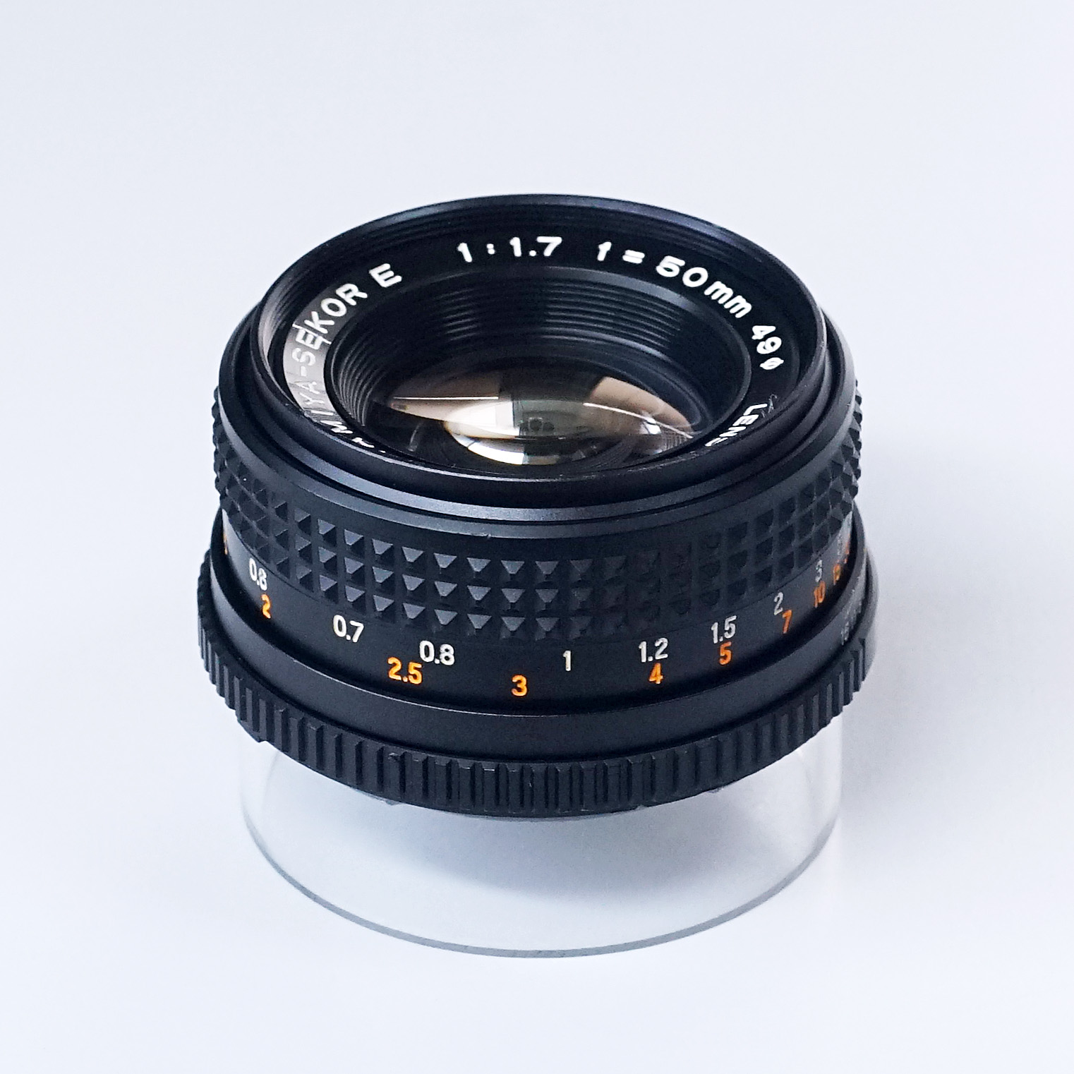 売り切れ MAMIYA SEKOR E 50mm F1.7（中古 ZEマウント オールドレンズ