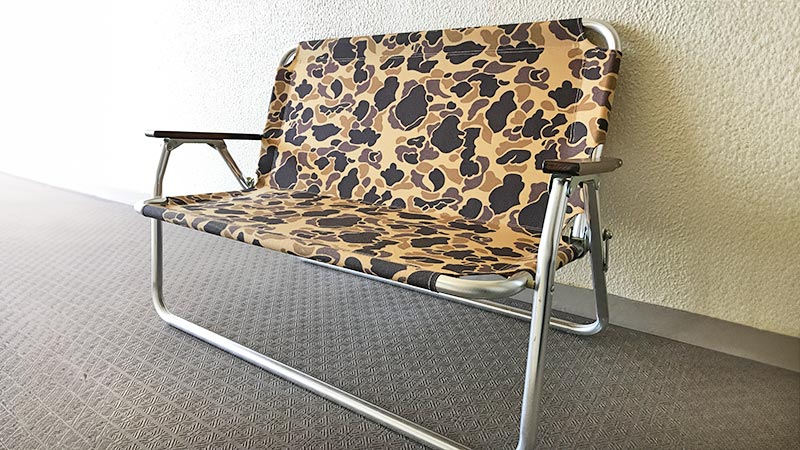 キャプテンスタッグのアルミ背付ベンチ「通称：鹿ベンチ」を3年使って