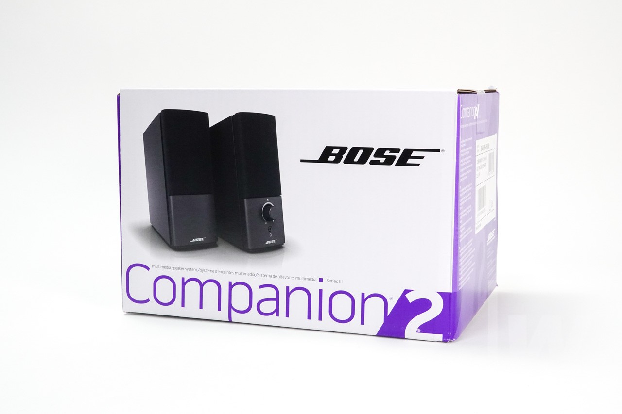 Bose Companion 2 Series III スピーカー実機レビュー | 省スペース