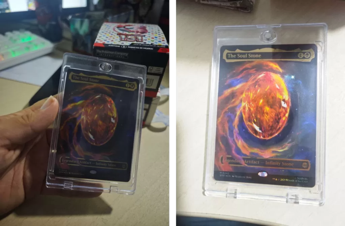 The Soul Stone コズミックFoil版がスペインのフリマで2枚出品中⁉