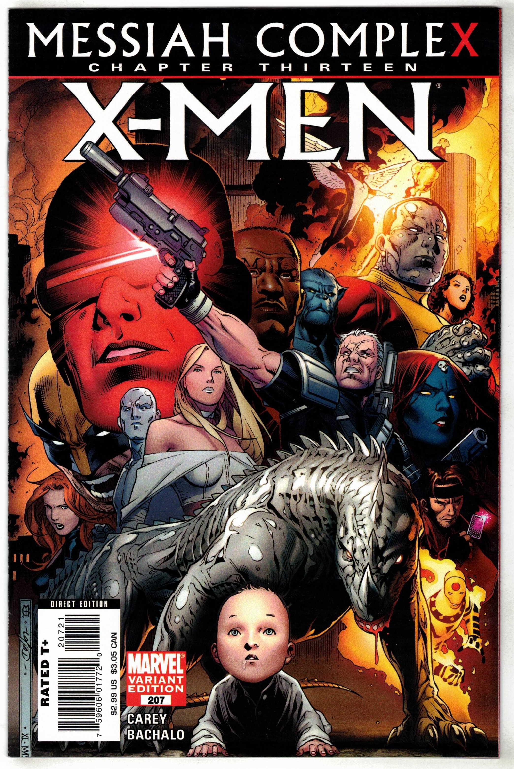 X-Men #207 1:10 Jim Cheung Variant Messiah Complex Cable Marvel