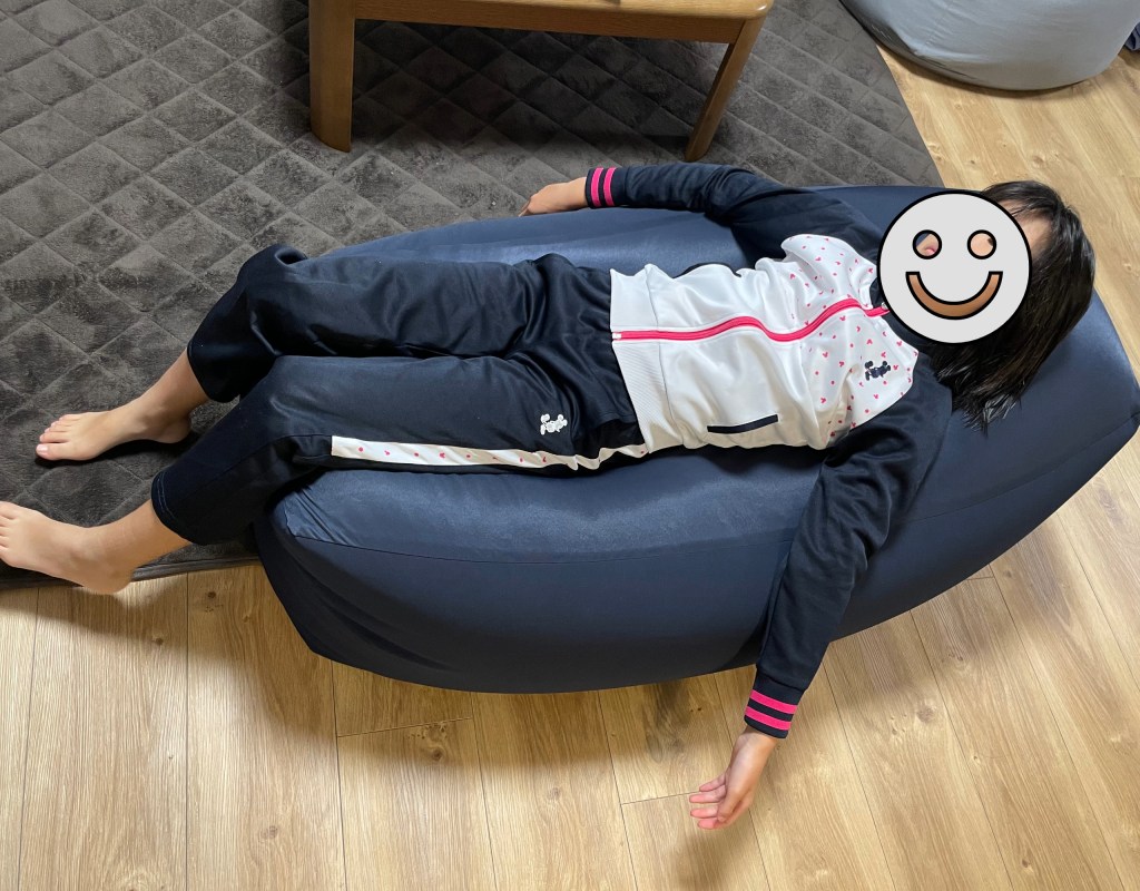 無印良品の「ビーズクッション」は大人も子どももダメにする【3週間