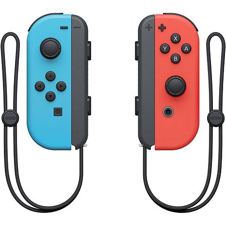 Nintendo Switch Joy-Con L/R - Neon Red and Neon Blue | HSN