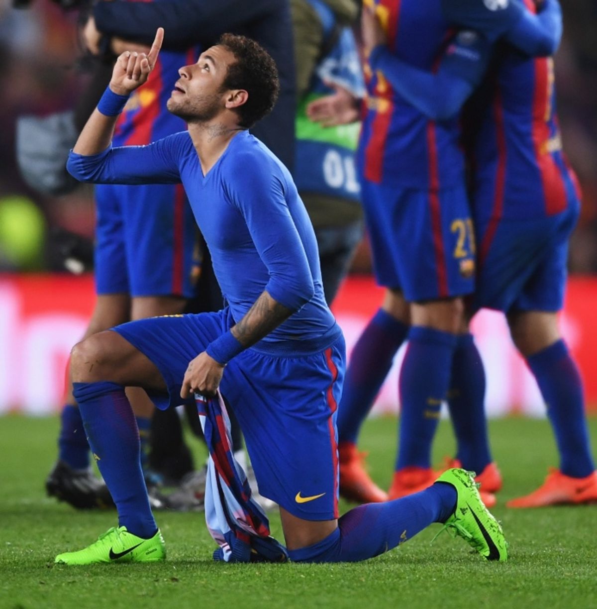 Neymar is at the same level as Lionel Messi and Cristiano Ronaldo