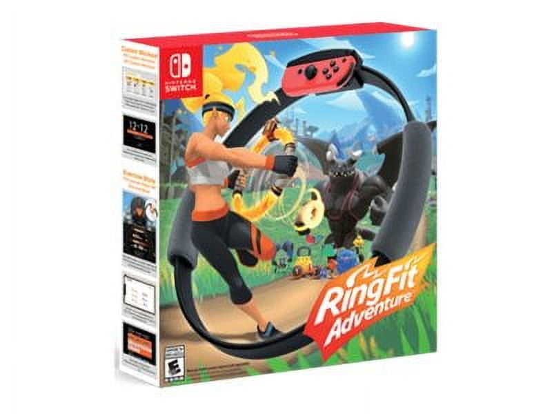 Nintendo Ring Fit Adventure, Fitness Exercise Game, Explore Worlds