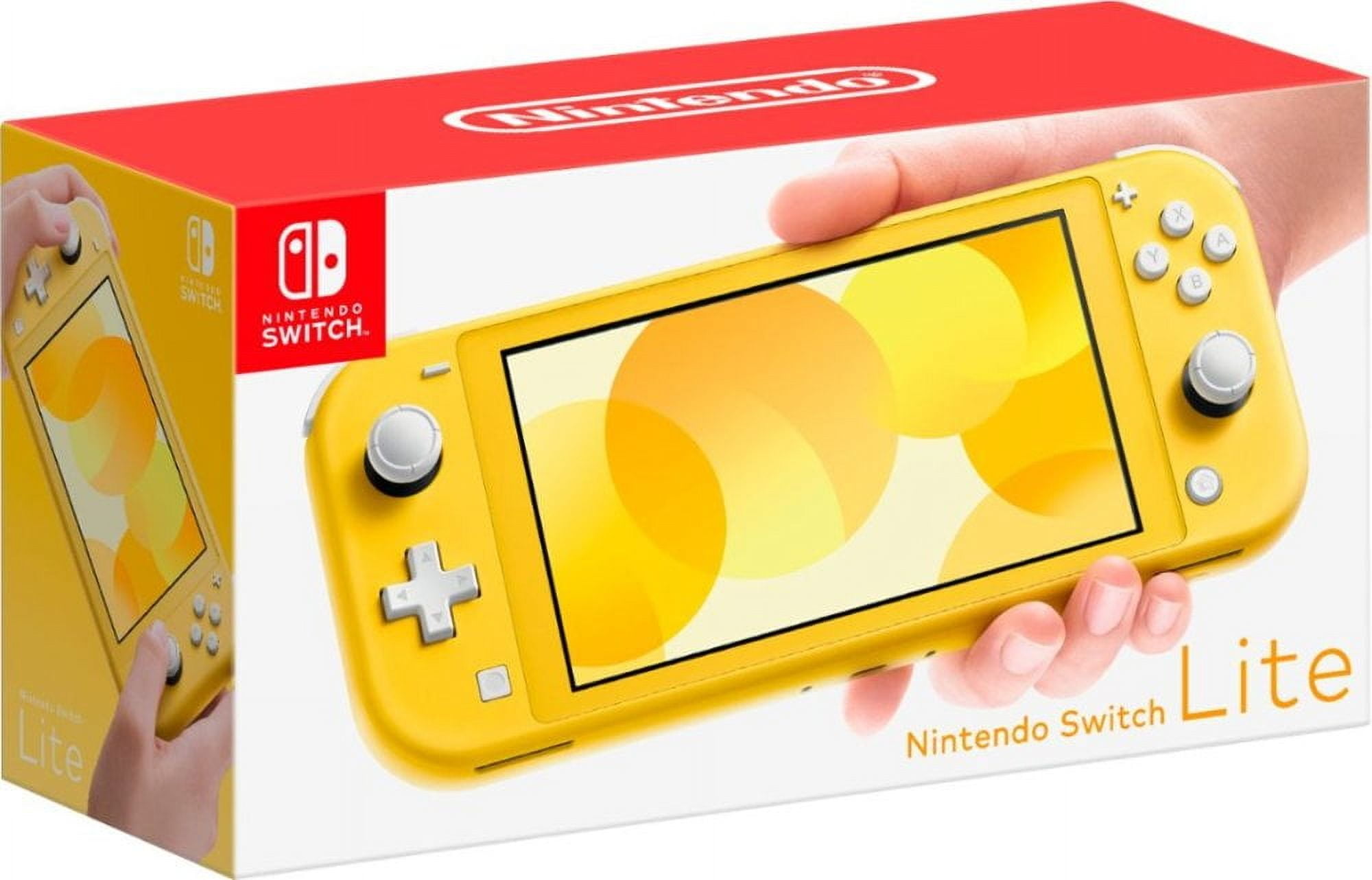Nintendo Switch Lite Console, Yellow, 2019 New Handheld Gaming