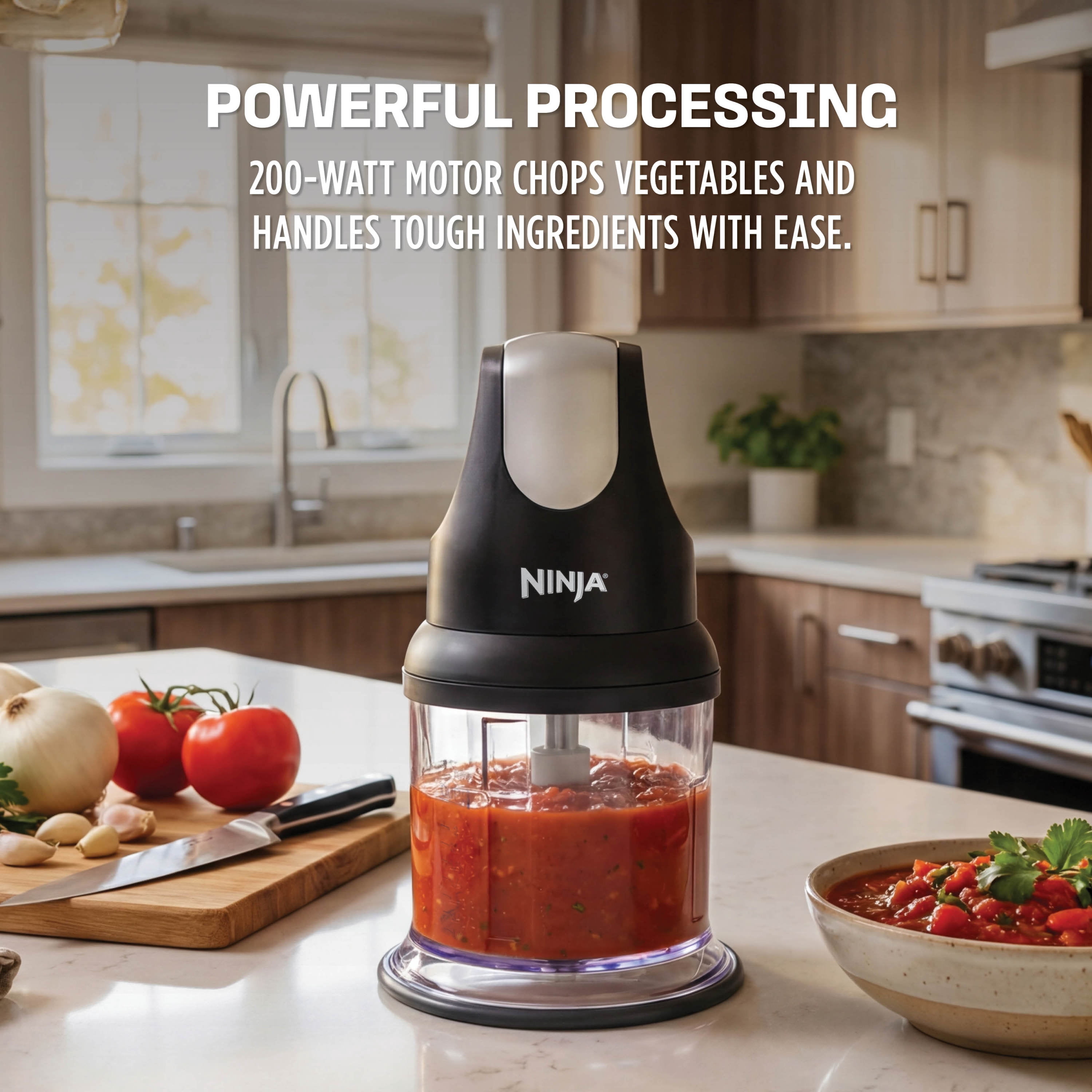 Ninja - Brandclub - Ninja Express Chop 2-Cup Food Processor, Mince