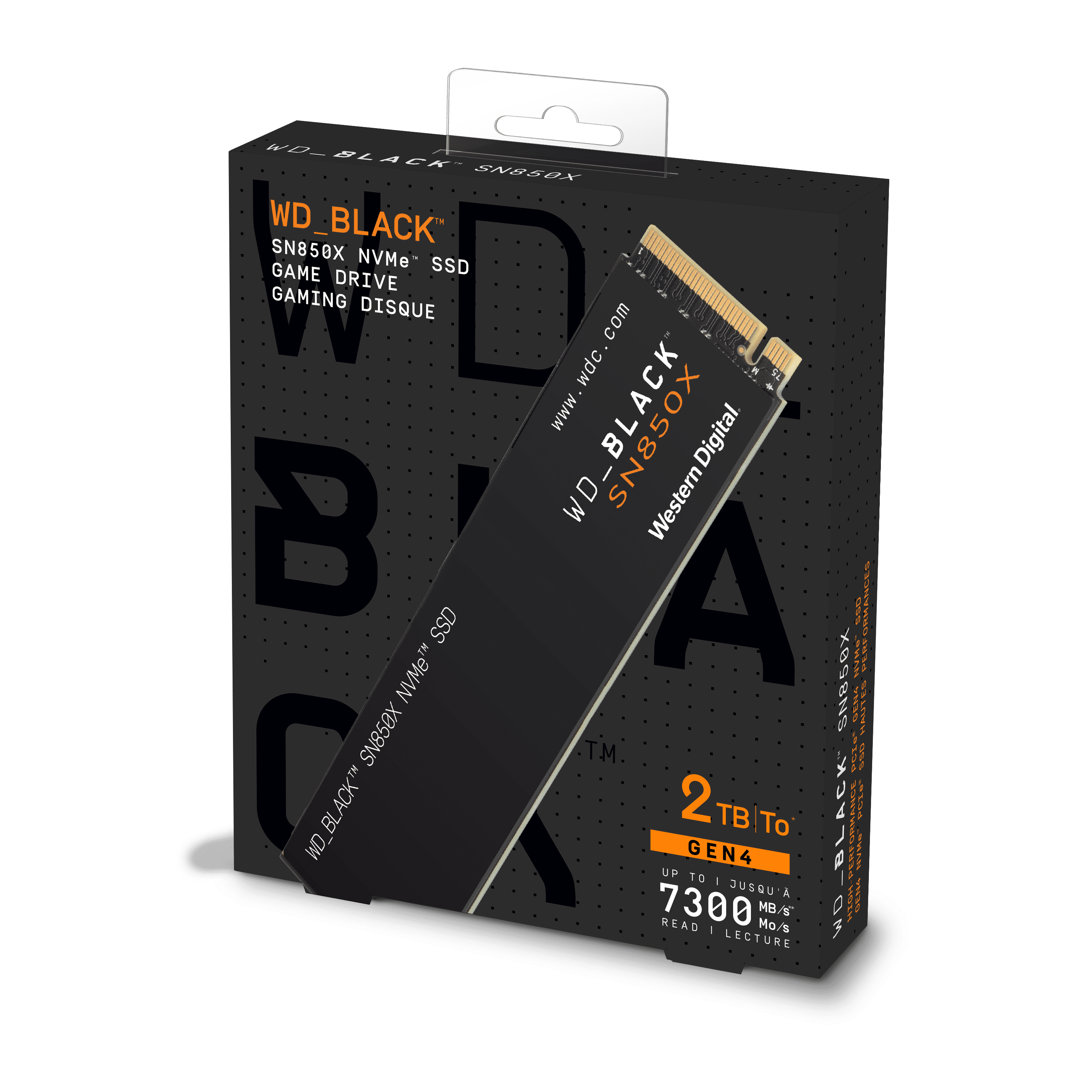 WD_BLACK SN850X 2TB NVMe Internal SSD, Fast Gaming, Top