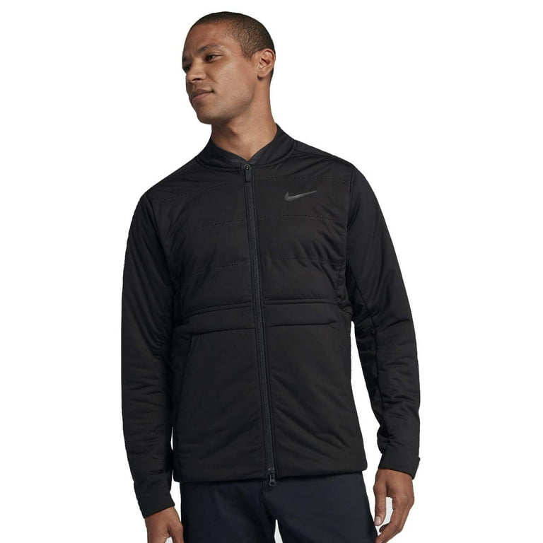 Nike Men's Aeroloft Golf Jacket (Large, Black) - Walmart.com