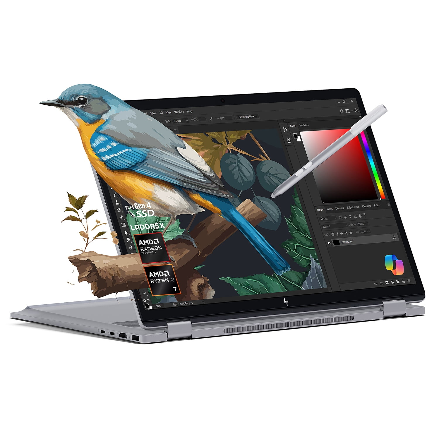 HP 2025 New Envy x360 2-in-1 Laptop, OmniBook X Flip 16