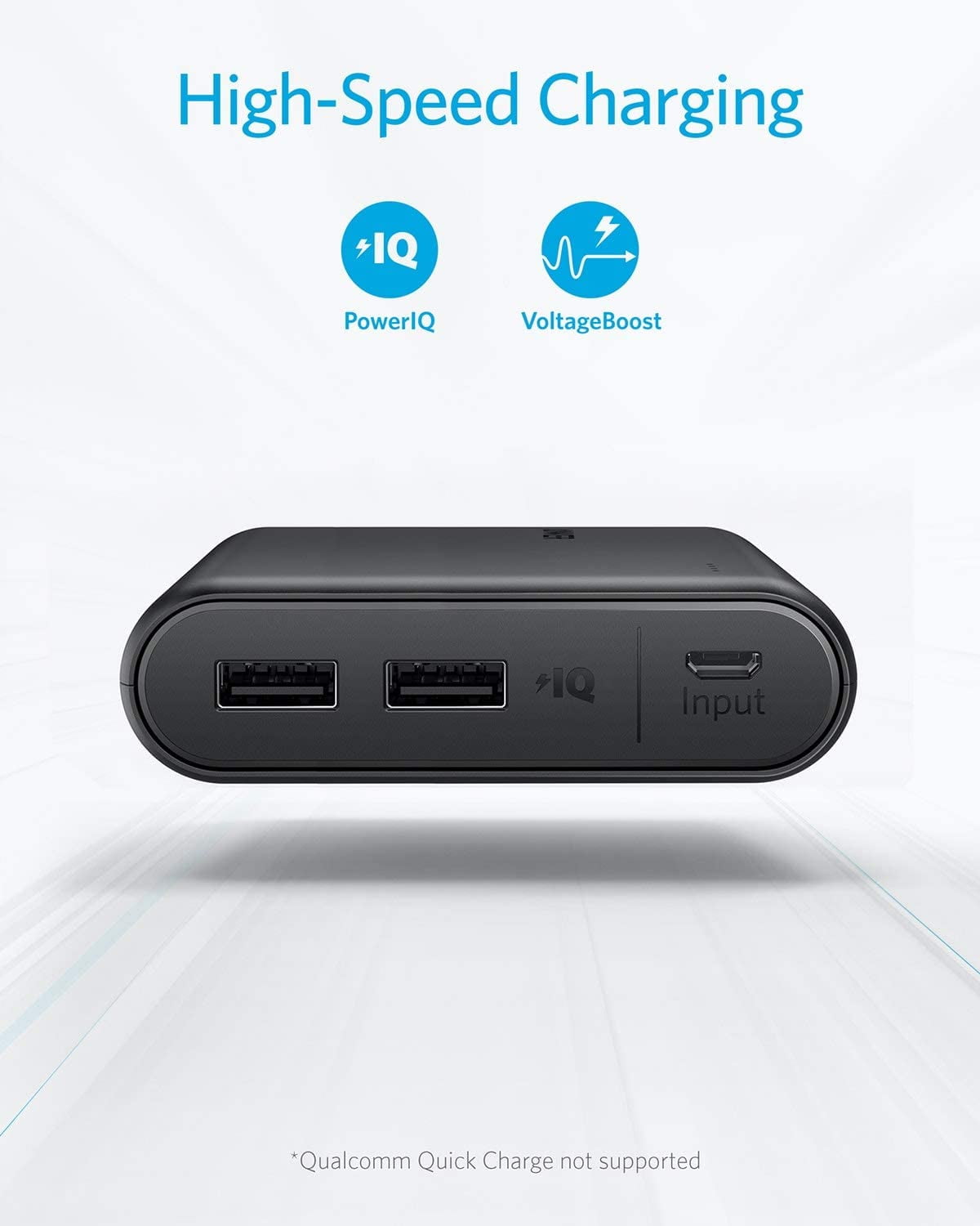 Anker 13000mAh Portable Charger Dual USB Power Bank,PowerCore