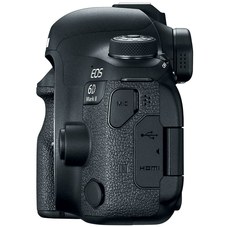 Canon EOS 6D Mark II DSLR Full Frame Camera Body - Black - Walmart.com