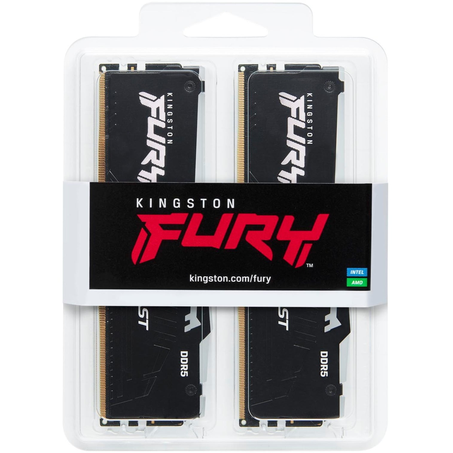 Kingston FURY Beast 16GB (2 x 8GB) DDR5 SDRAM Memory Kit - Walmart.com
