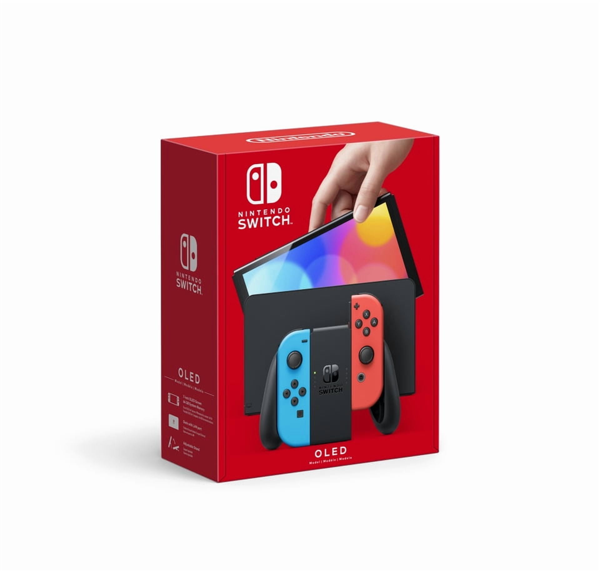 Nintendo Switch - Newest OLED Model Console, 64GB Storage, with