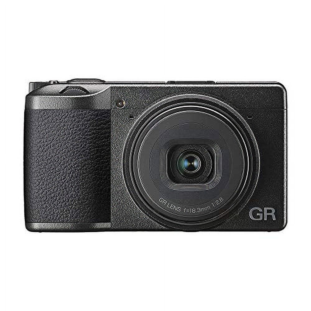 Ricoh GR III Digital Compact Camera, 24mp, 28mm f 2.8 lens with