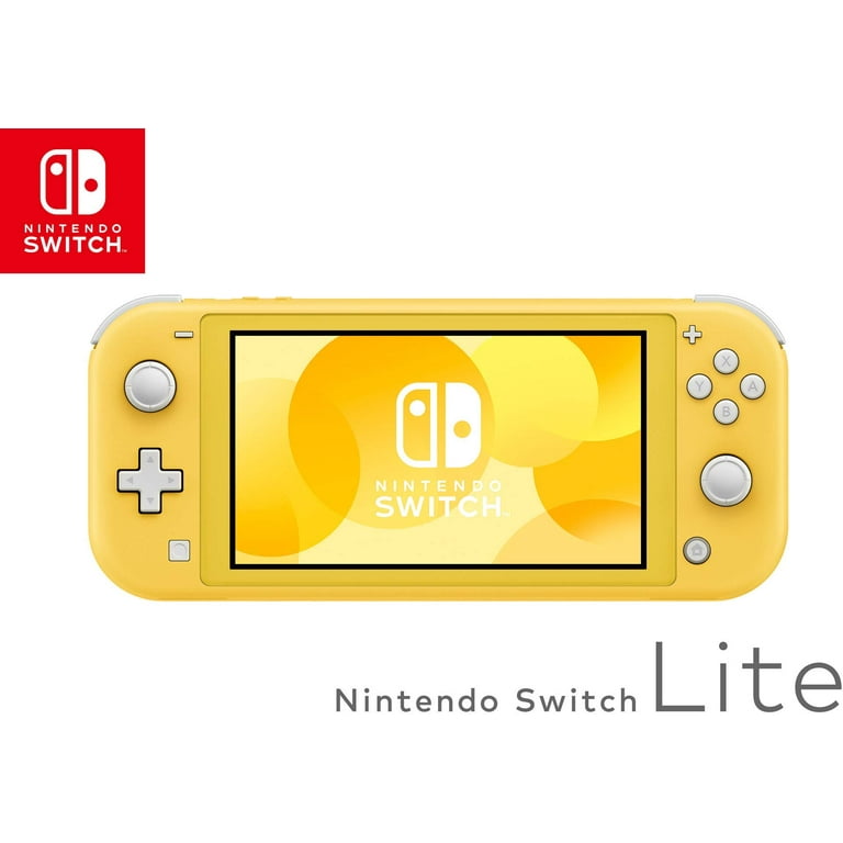 Nintendo Switch Lite 32GB Yellow, Mario Kart 8 Deluxe Bundle, US
