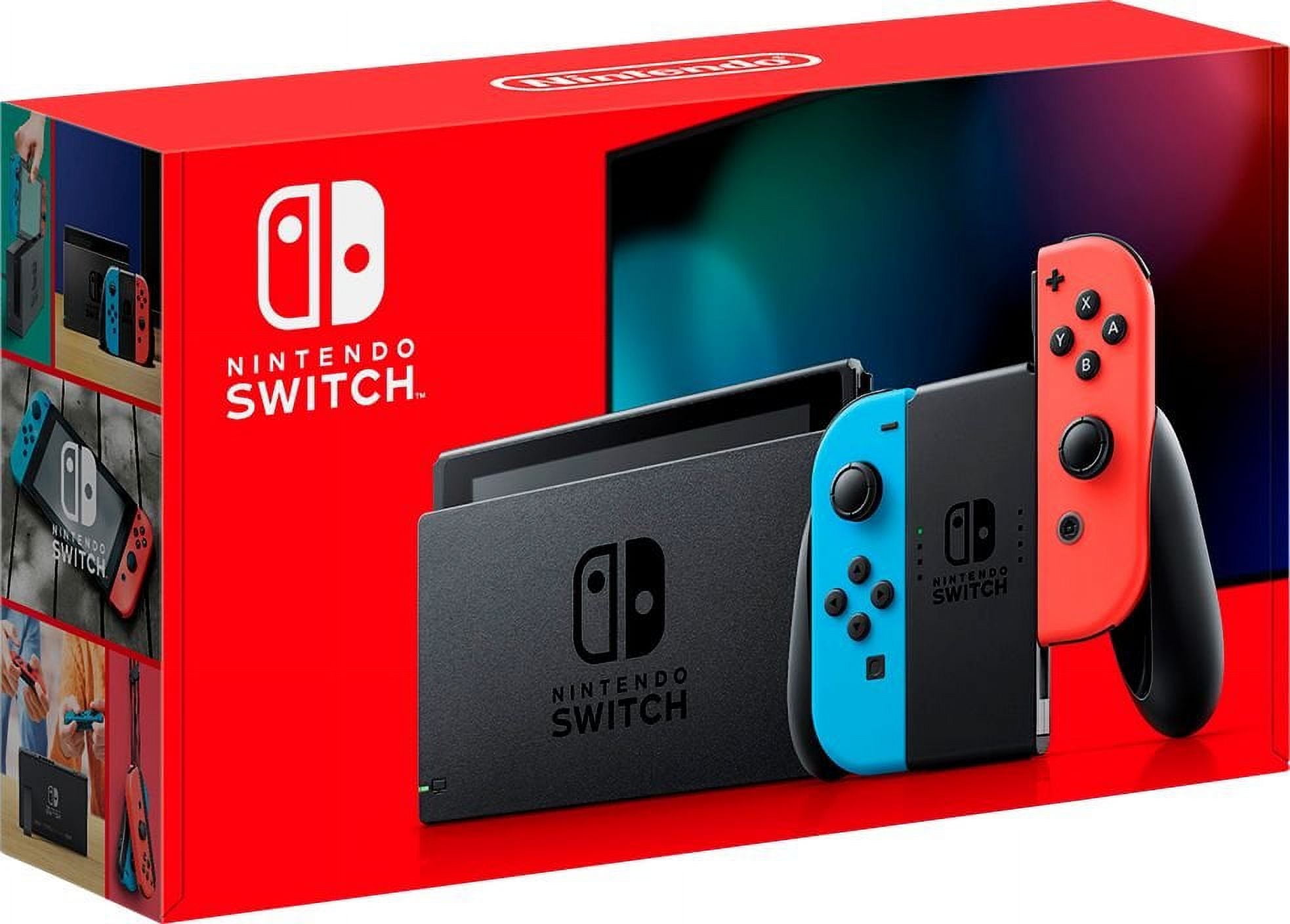 Nintendo Switch Console with Neon Blue and Red Joy-Con, 32GB