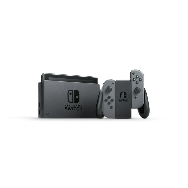Nintendo Switch Console with Gray Joy-Con -(Japan Version