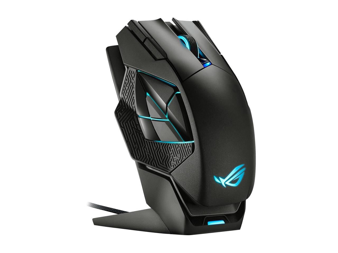 ASUS ROG Spatha X Gaming Mouse: Wireless, 19000 DPI, 12 Buttons