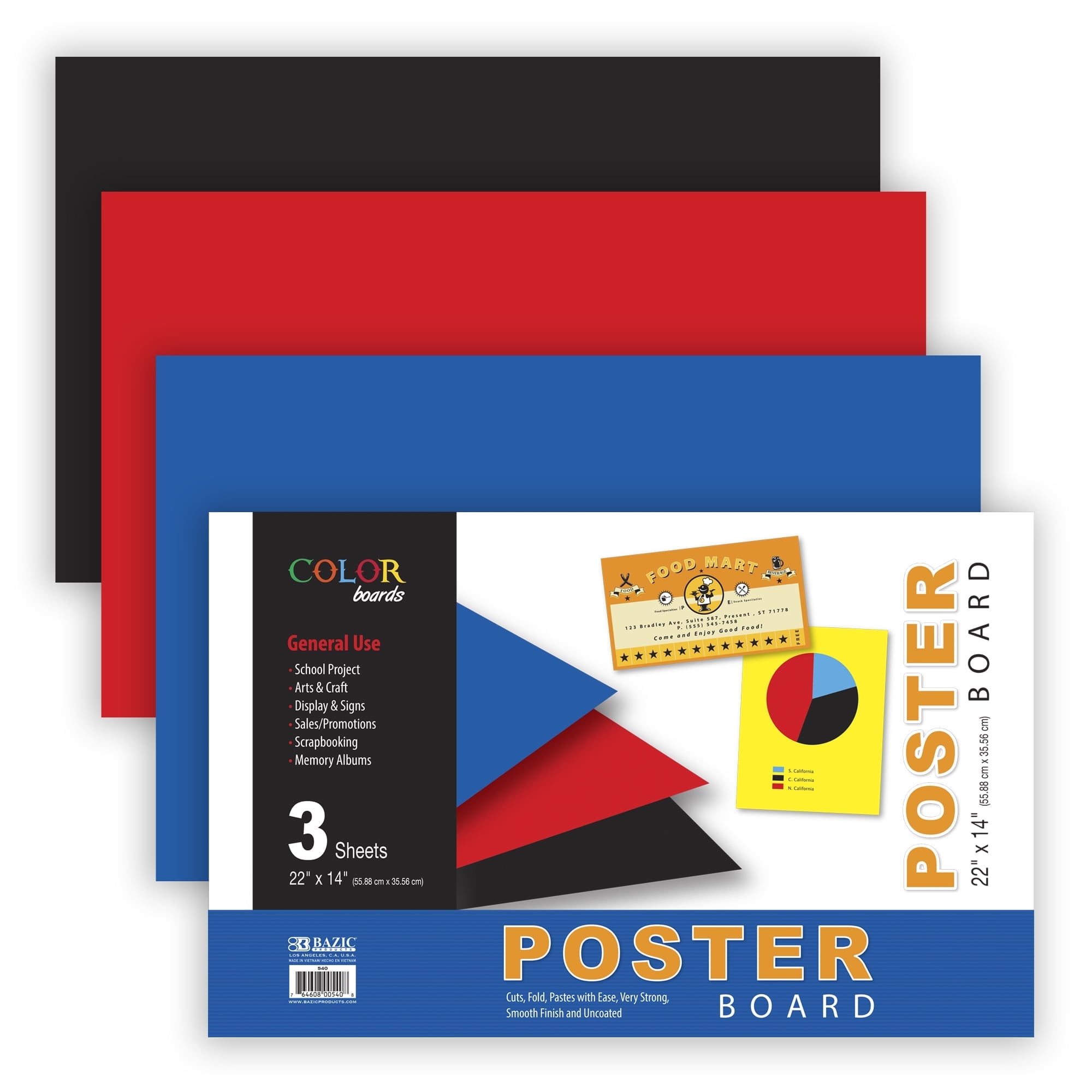 BAZIC-Poster-Board-22-X-14-