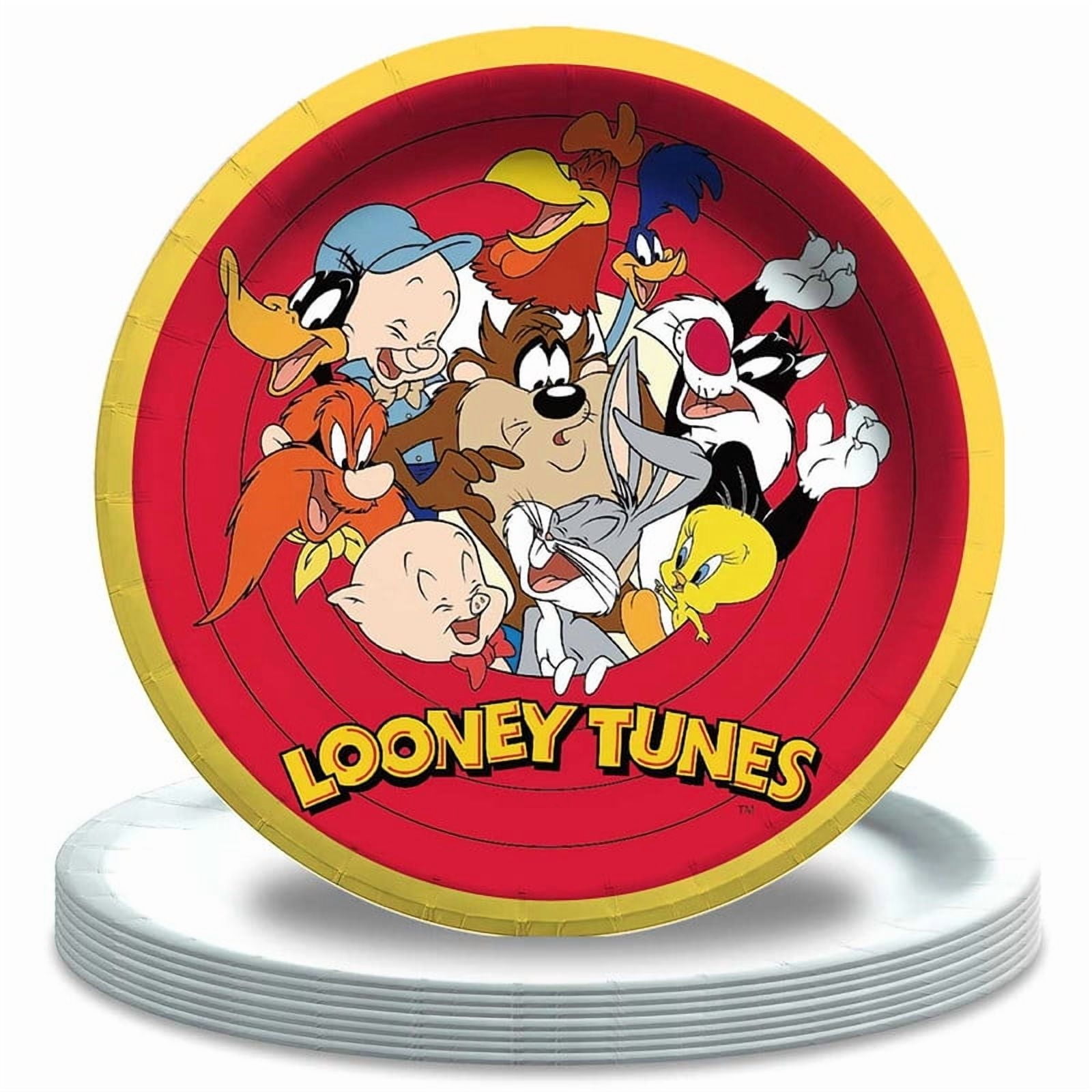 Baby Looney Tunes Paper Plates Birthday Decorations Party Supplies
