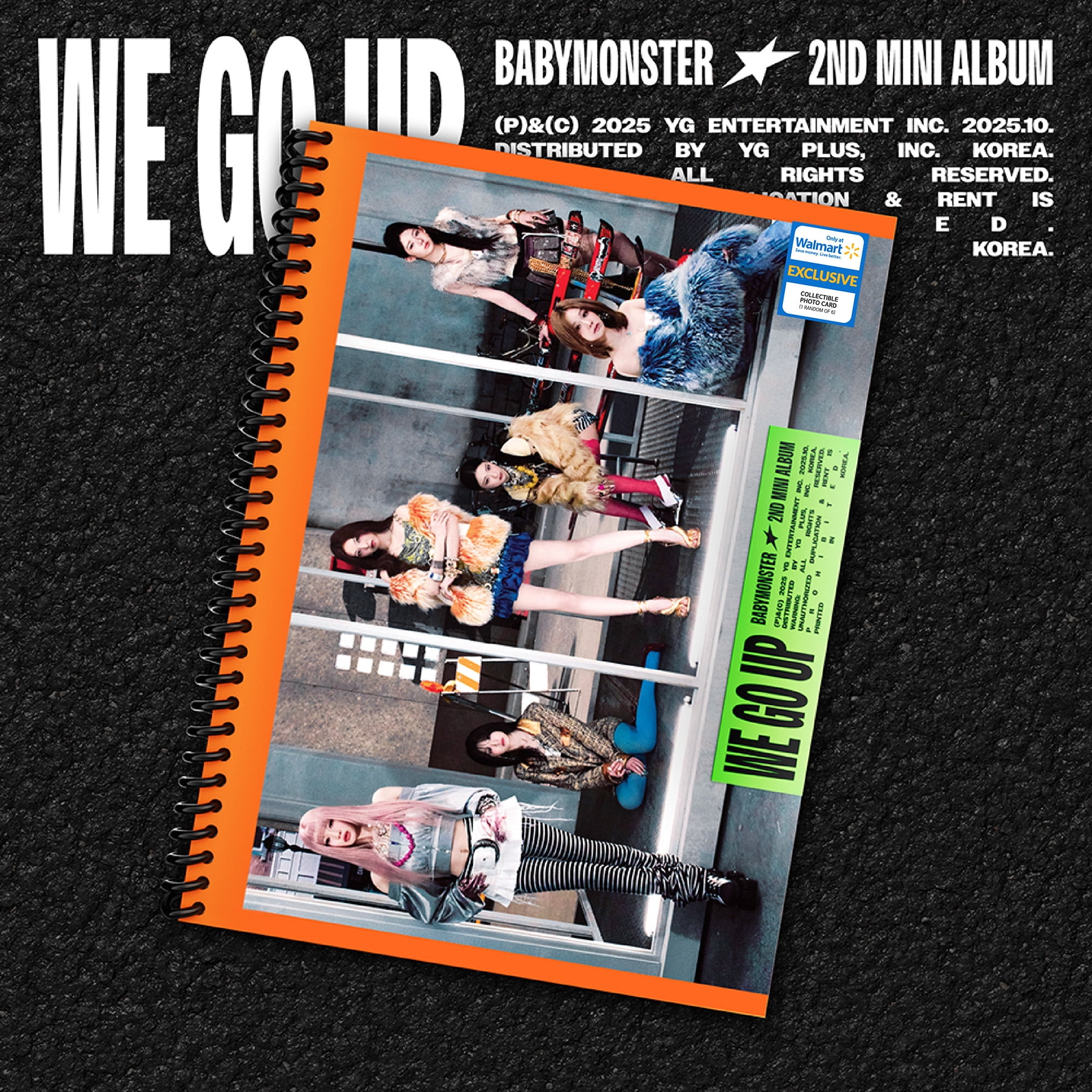 BABYMONSTER - WE GO UP (GO Ver.) - Walmart Exclusive CD - Walmart.com