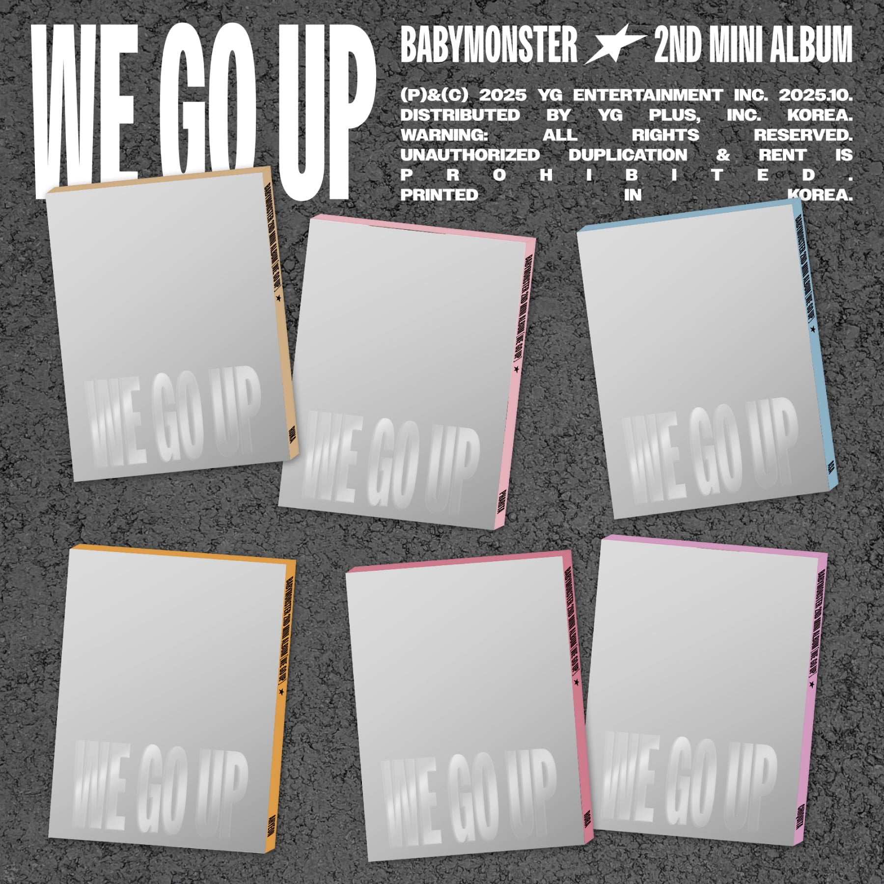 Babymonster - WE GO UP (PATTERN Ver.) - Music & Performance - CD