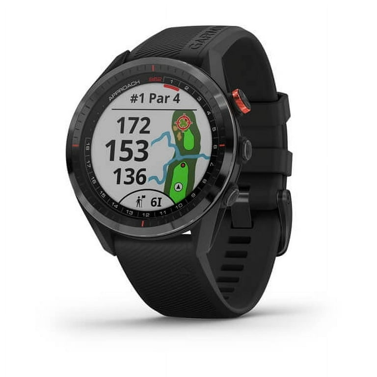 Garmin Approach S62 Premium GPS Golf Watch with Sensor, Black