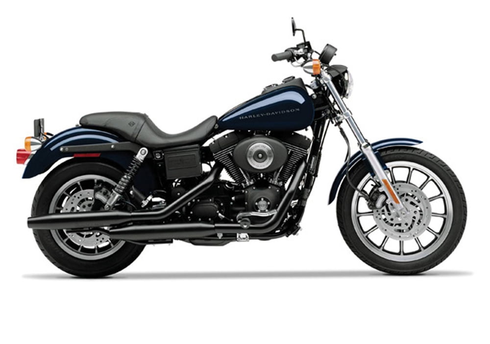 DYNA Super Glide Sport Harley-Davidson Motorcycle, Blue - Maisto