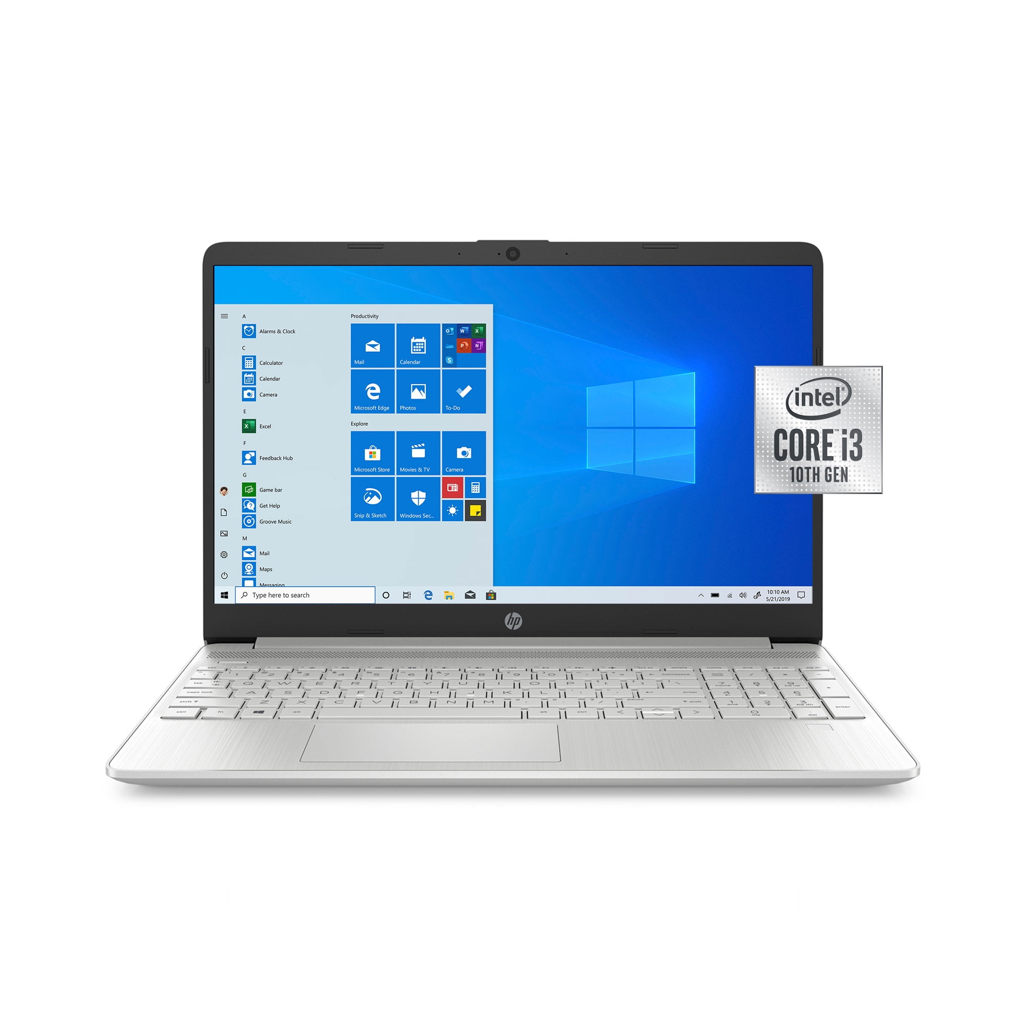 HP 15 Laptop, Intel Core i3, 8GB RAM, 256GB SSD - Walmart.com