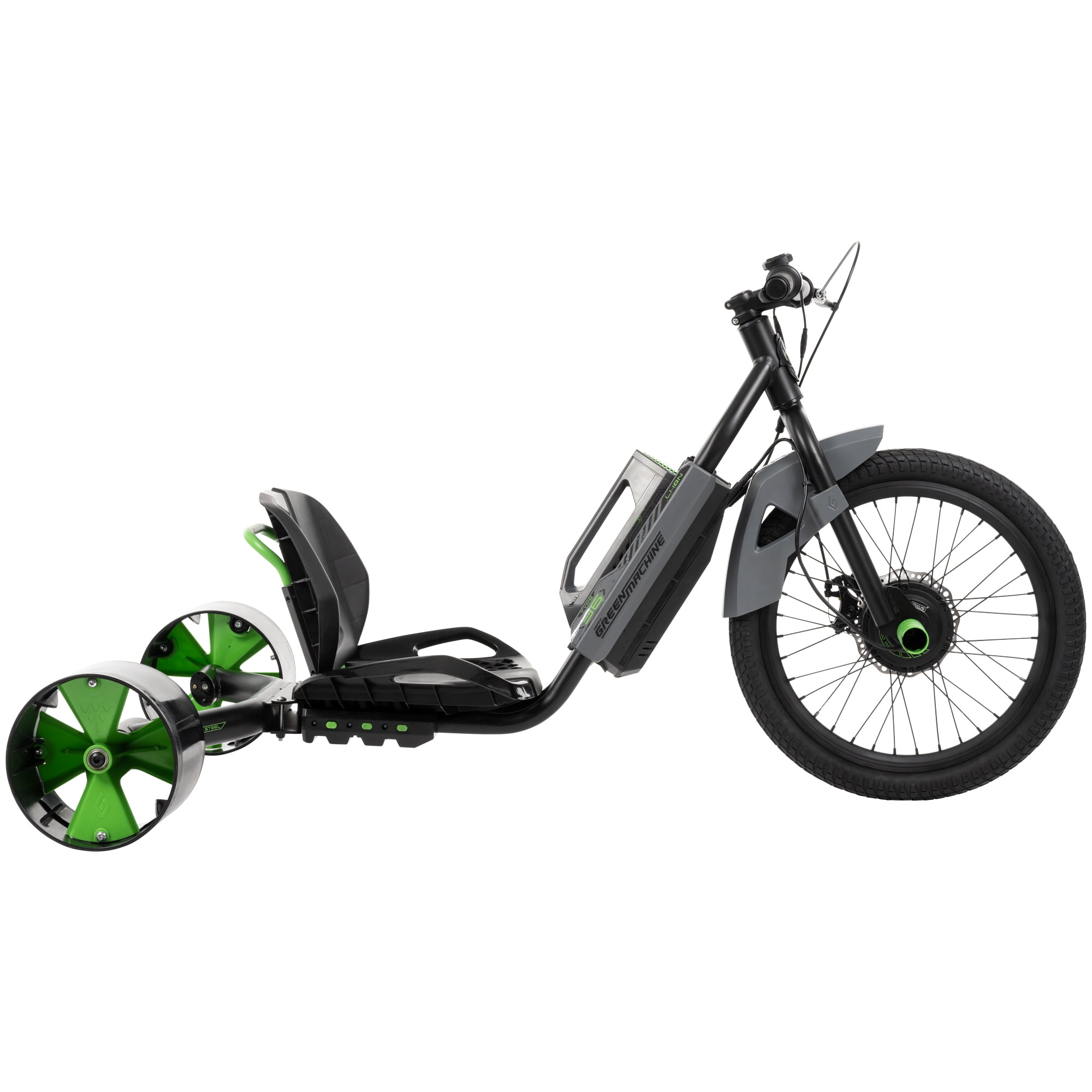 Huffy Green Machine 36V Electric Drift Trike, 15 MPH, Adult/Teens