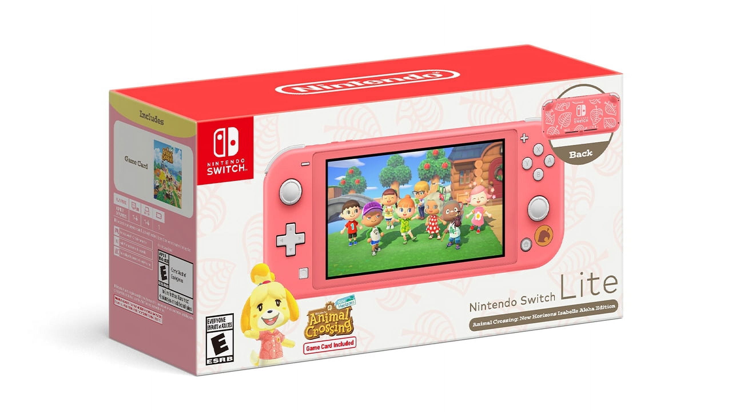 Nintendo Switch Lite - Animal Crossing: New Horizons Bundle
