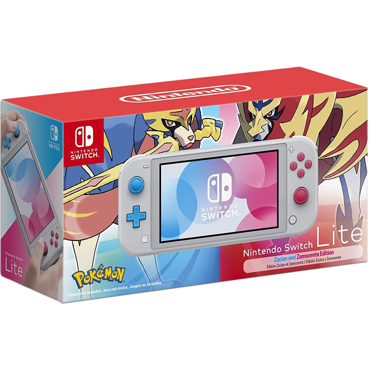 Nintendo Switch Lite - Zacian and Zamazenta Edition - Import